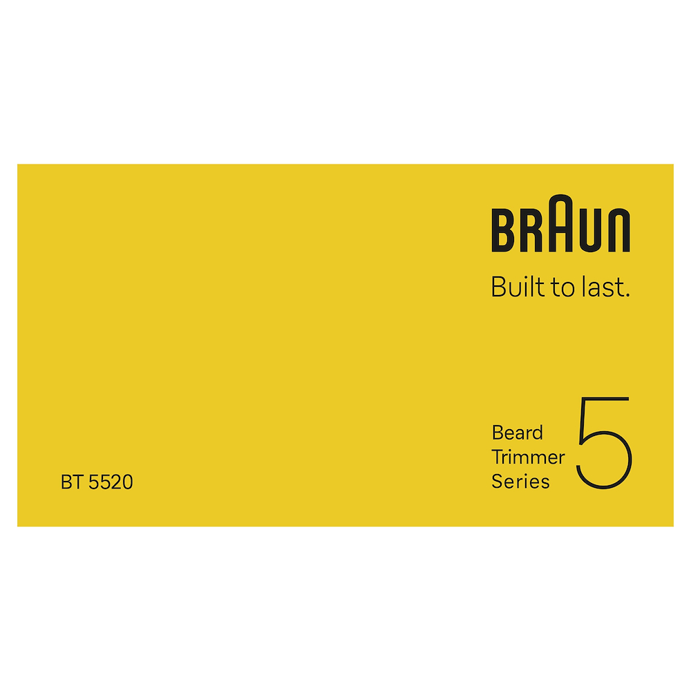 BRAUN BT5520 - Regolabarba Braun Series 5 40 Lunghezze