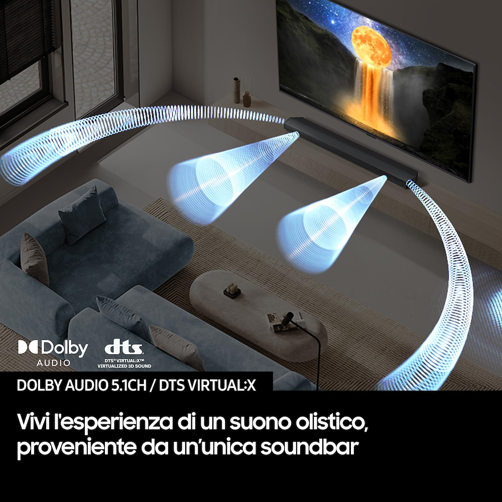 SAMSUNG HWB750F - Soundbar 5.1 Wireless