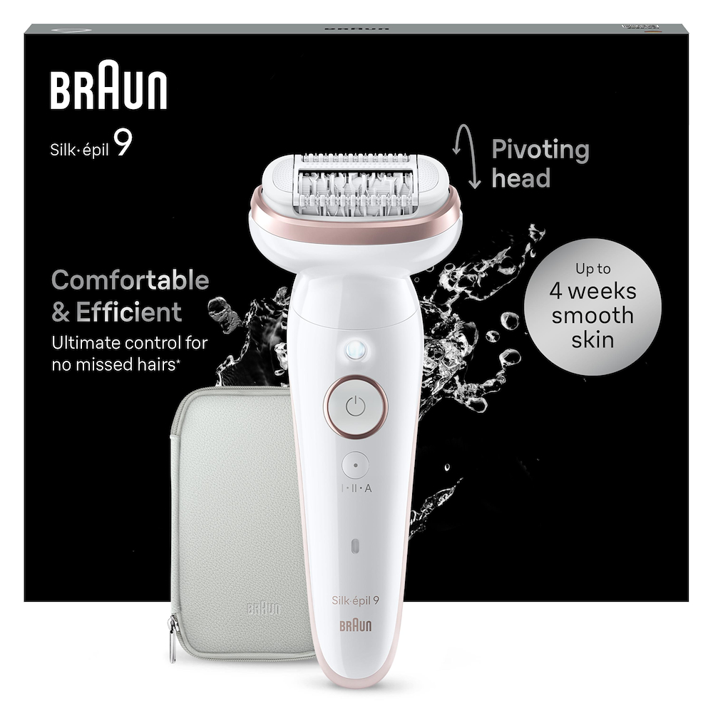 Braun Silk-épil 9 Damenepilator mit flexibler Spitze