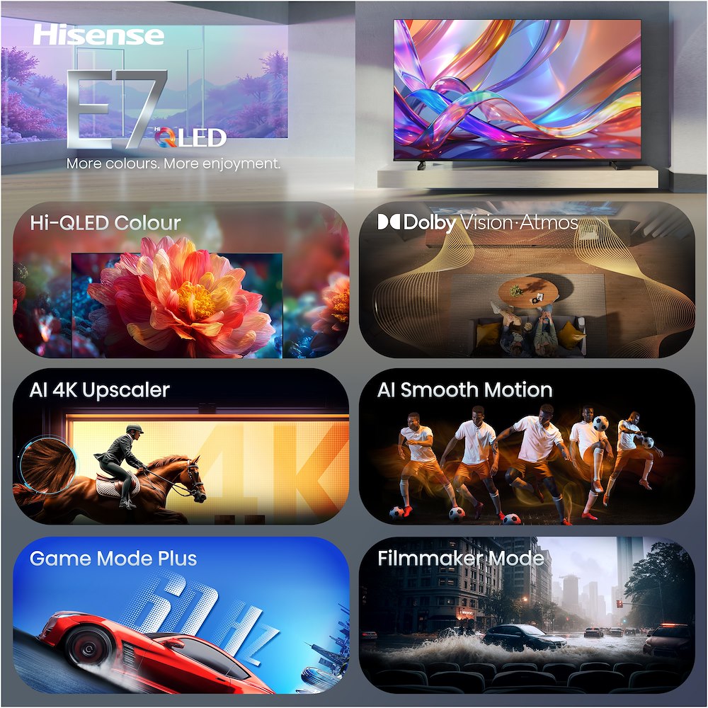 HISENSE 43E79S - TV QLED 43" 4K HD