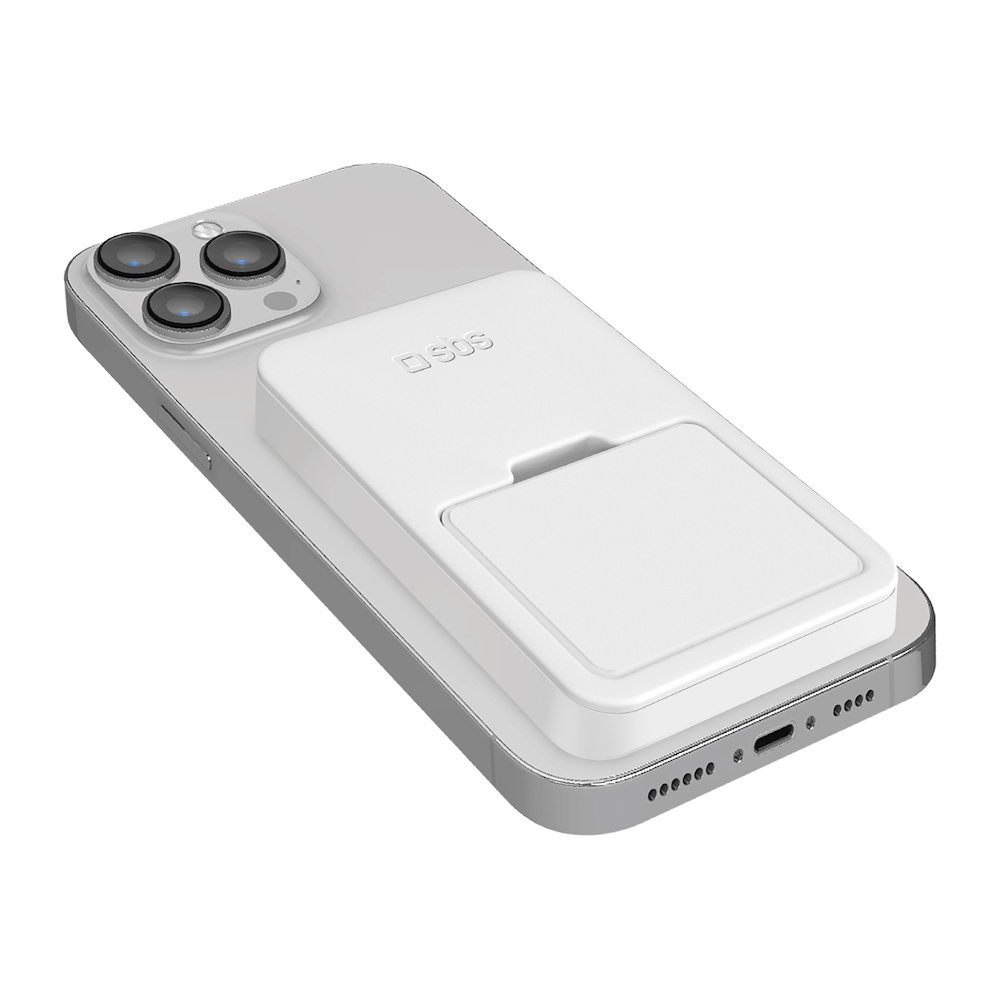 SBS TEBB5000MAGSTANDW - Powerbank Mag 5000mah con Supporto
