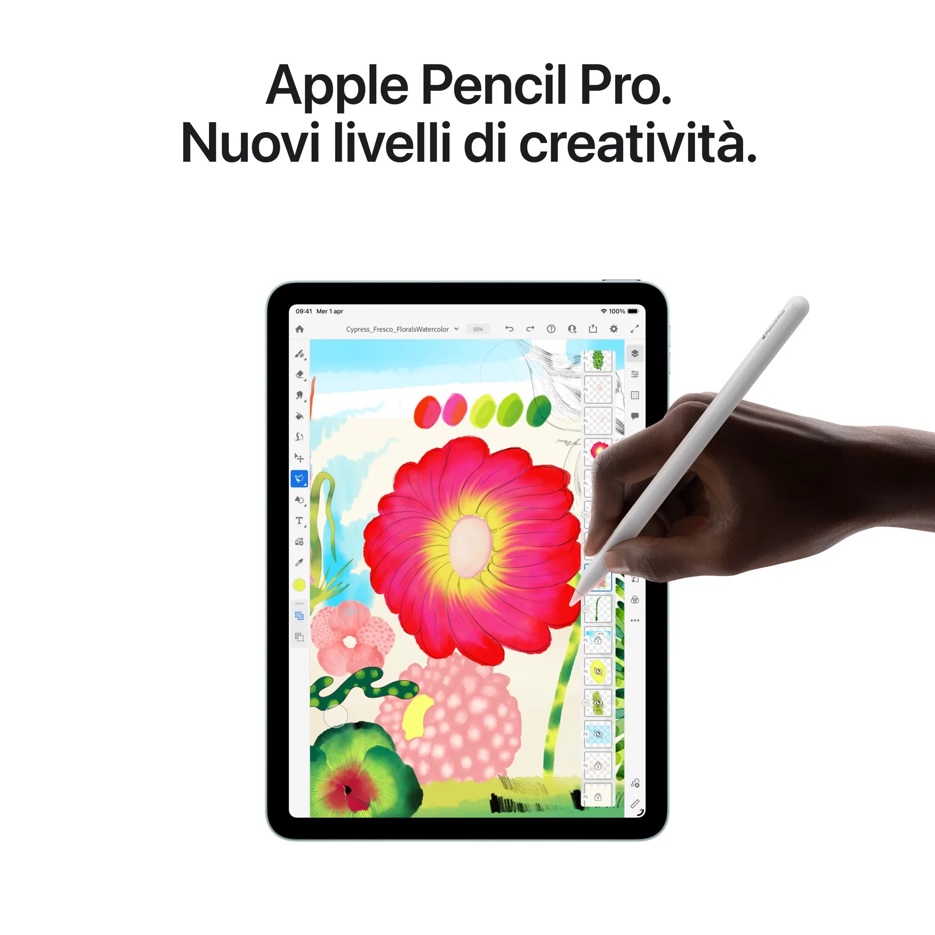 Apple MH5T4TYA - iPad Air 13" Viola 128GB