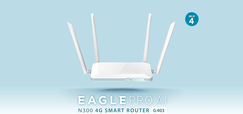 D-LINK G403 - Smart Router 4G N300 EAGLE PRO AI