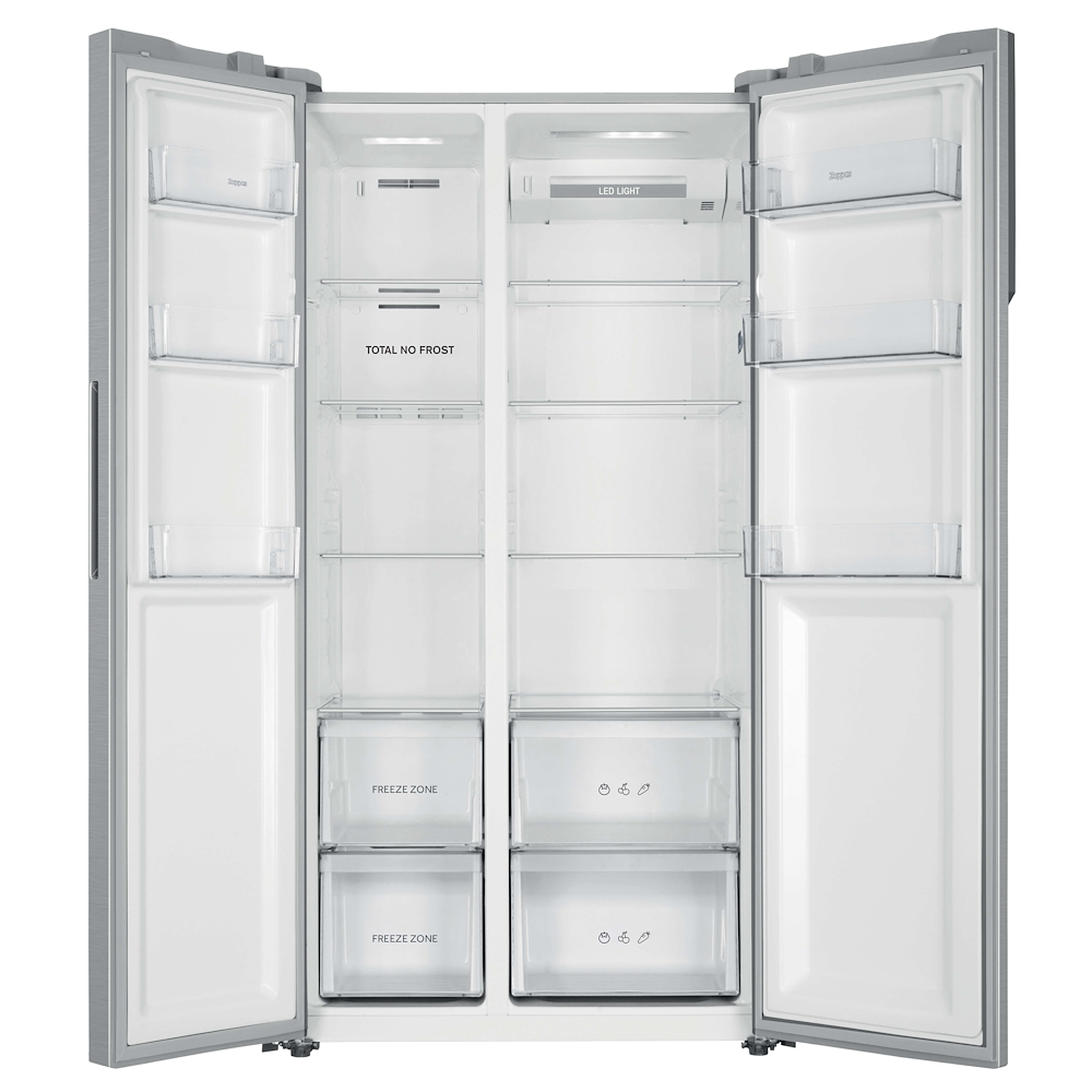 ZOPPAS 34006047 - Frigorifero Side-by-Side Inox 523L ZOPPAS 34006047 - Frigorifero Side-by-Side Inox 523L