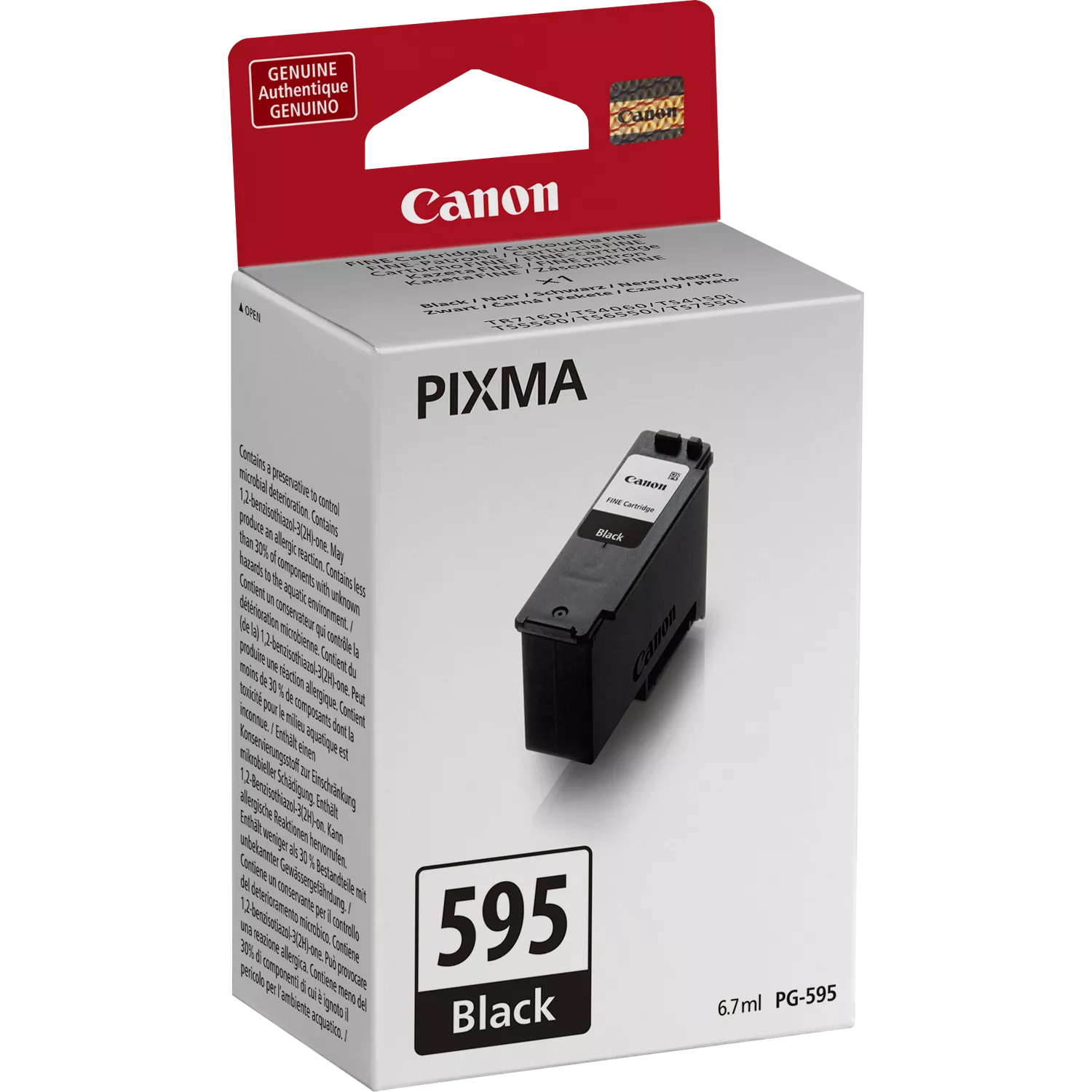 Canon 7171C001 - Cartuccia d'inchiostro nera PG-595