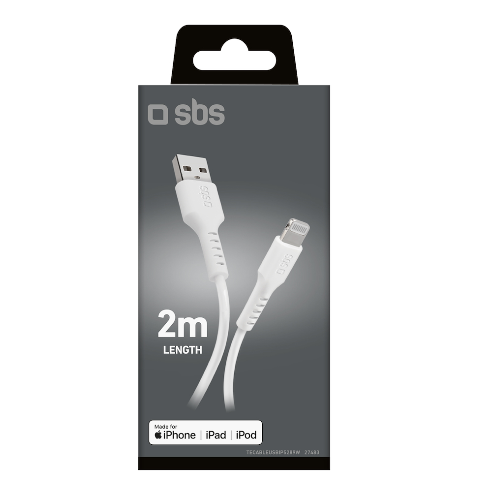 SBS TECABLEUSBIP5289W - Cavo dati USB per Apple