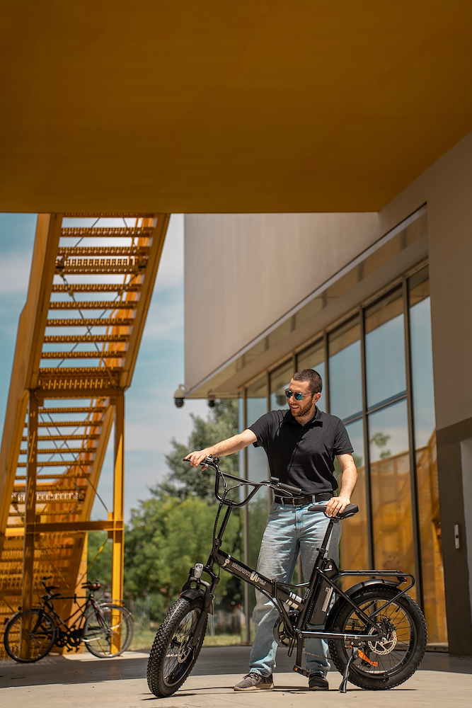 SMARTWAY M5R5SCK - E-Bike Pieghevole Nero