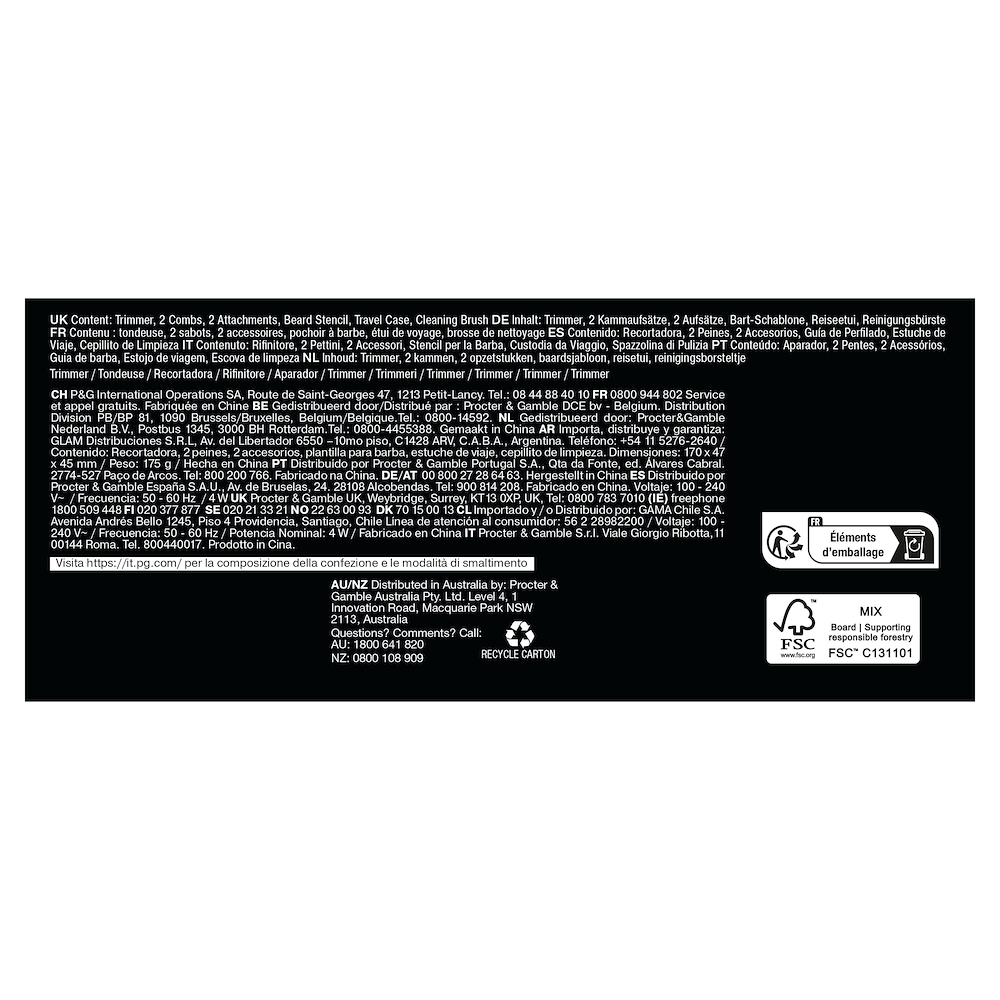 BRAUN BT9520 - Regolabarba Braun Series 9 ProBlade