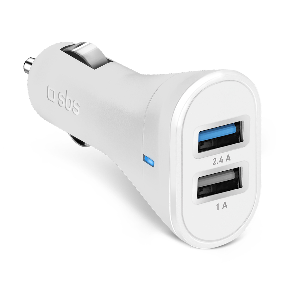 SBS TECR2USB24AWFAST - Auto Ladegerät Mini 2USB