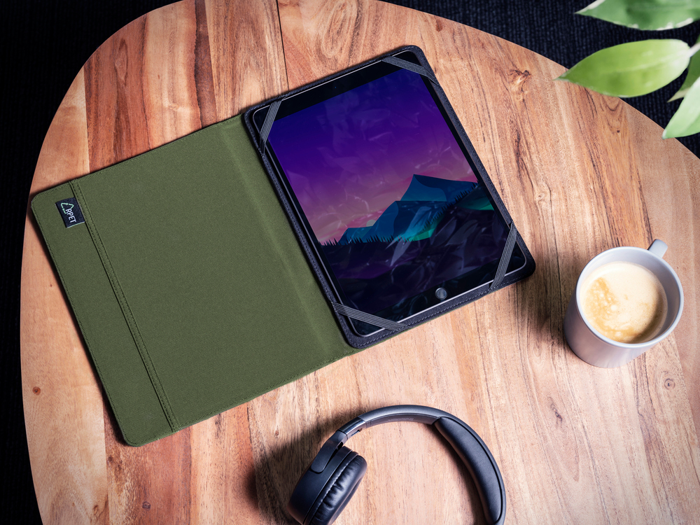 TRUST 24498 - 24498 0598641 CUSTODIA PER TABLET FINO 11" PRIMO FOLIO ECO GREEN