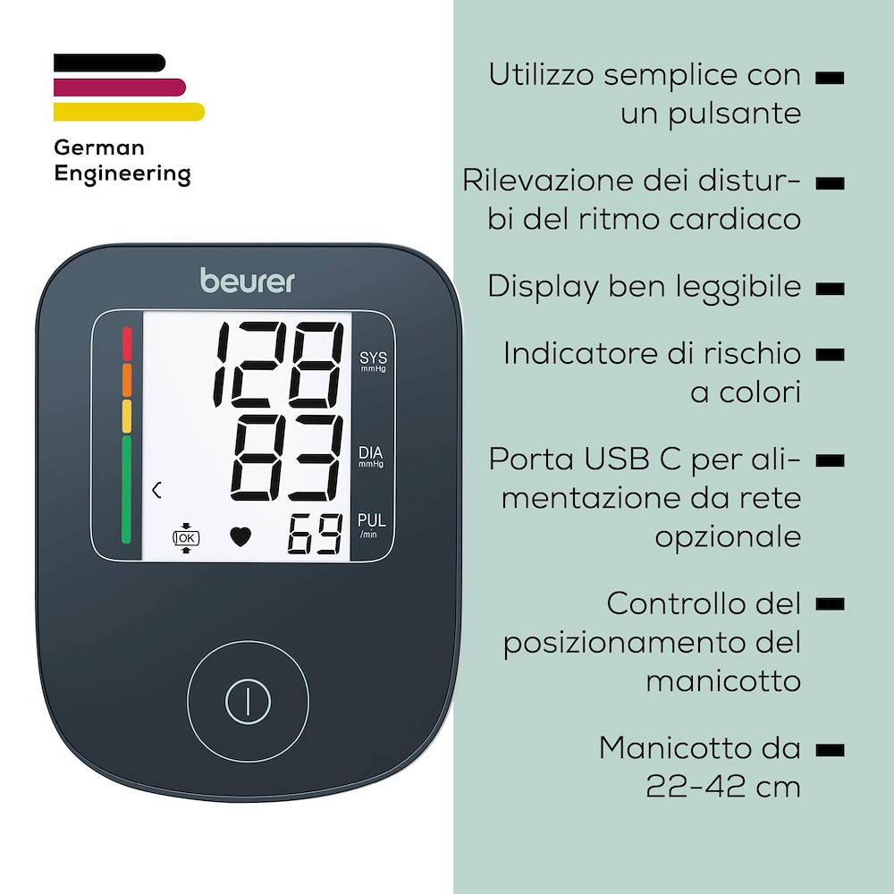 BEURER BM 23 LE 2026 - Misuratore Pressione Braccio
