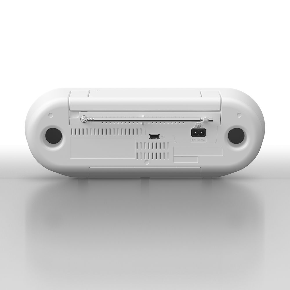 PANASONIC RXD552EW - Tragbarer Stereo Lautsprecher 20W DAB+ BT USB