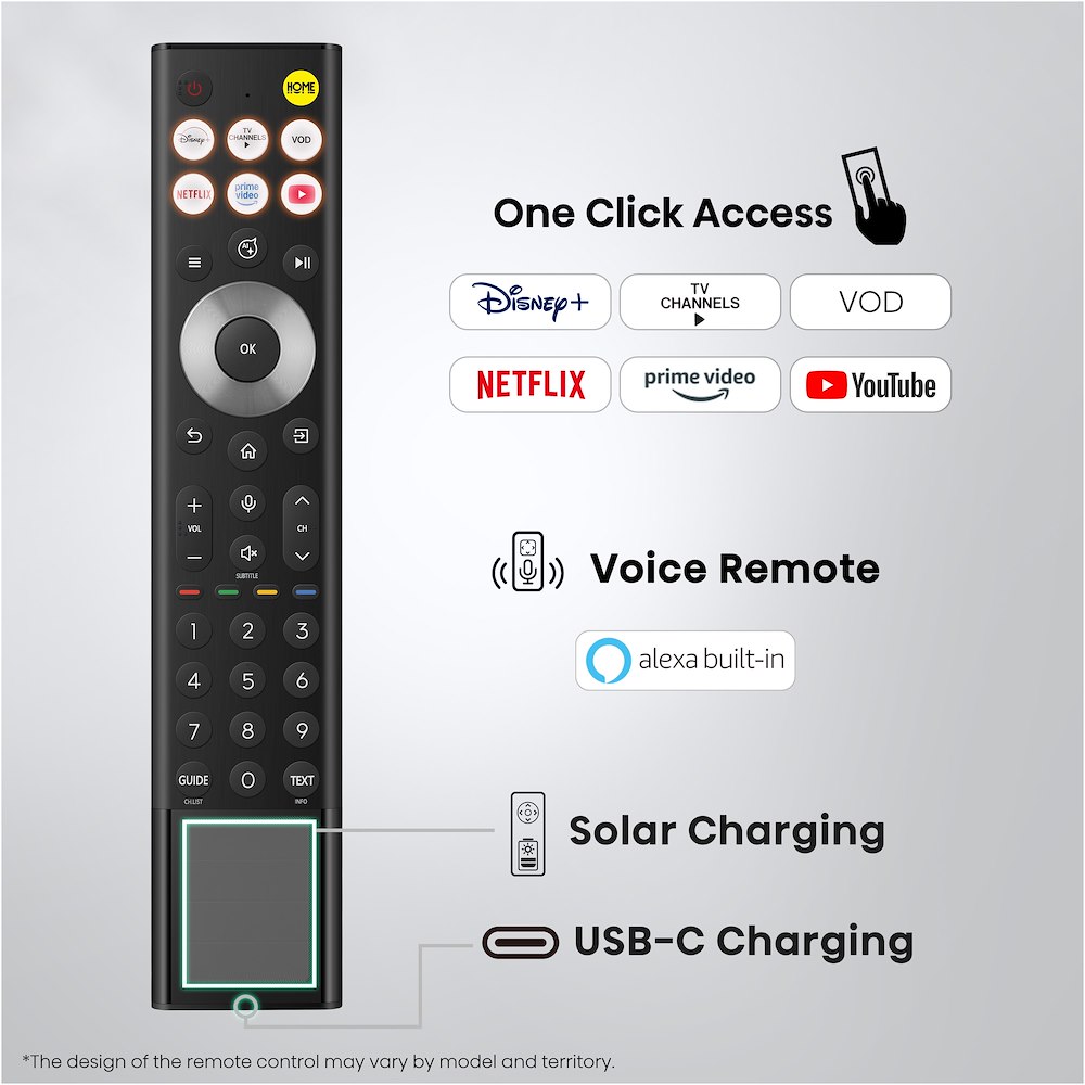 HISENSE 75UR8S - TV RGB MiniLED 75" 4K HD