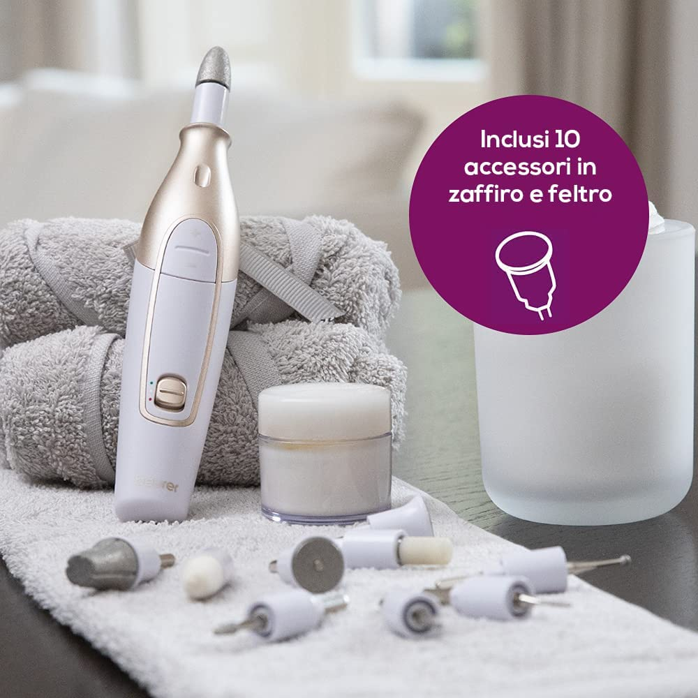 BEURER MP64 - Maniküre und Pediküre Set kabellos