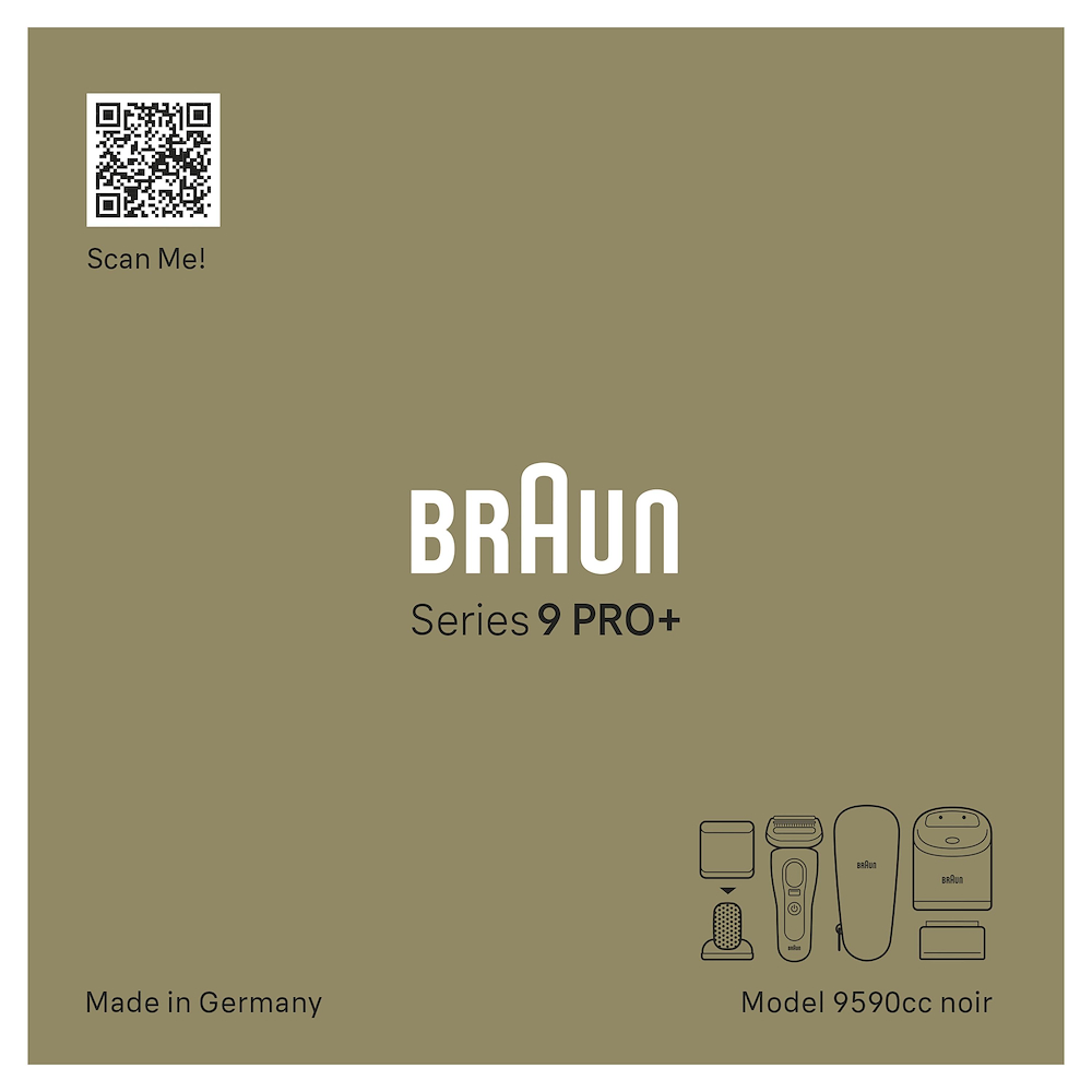 BRAUN 9590CC - Braun Series 9 PRO+ Elektrorasierer