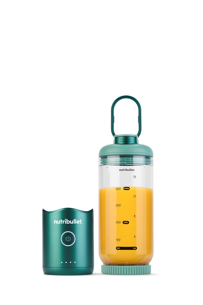NUTRIBULLET NBP013GR - Frullatore Portatile Verde Flex