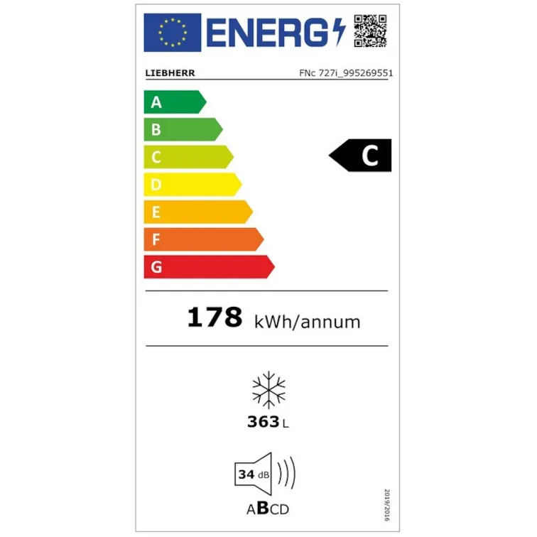 Liebherr FNC727i - Congelatore a pilastro NoFrost