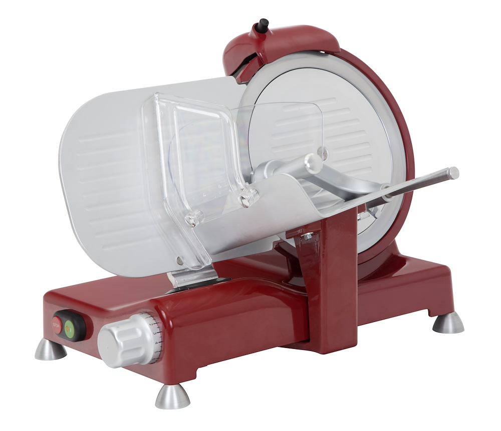 RGV LUXURY25REDEDITION - Affettiermaschine 140W mit 25cm Klinge RGV LUXURY25REDEDITION - Affettiermaschine 140W mit 25cm Klinge