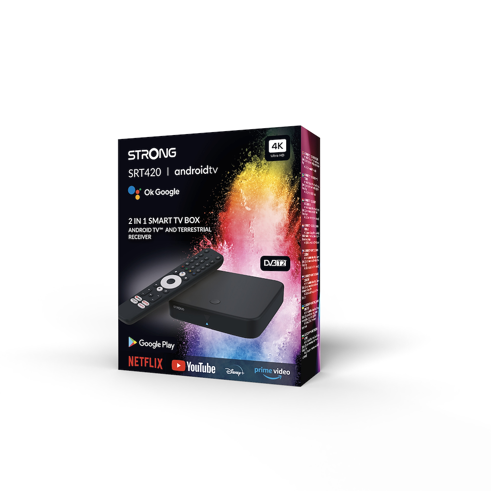 STRONG SRT420 - Strong 4K UHD TV Box SRT420