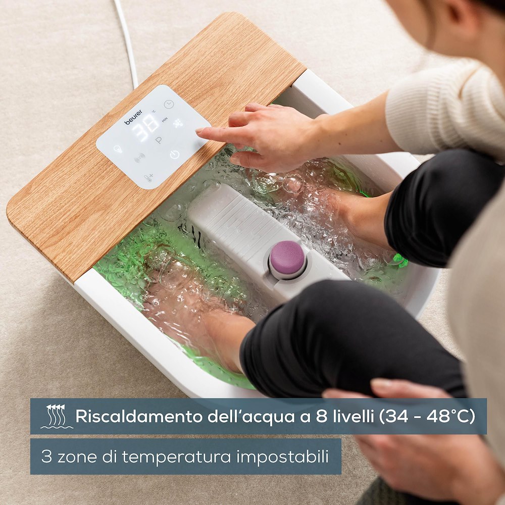 BEURER FB 65 - Massaggiatore per piedi 8 temperature