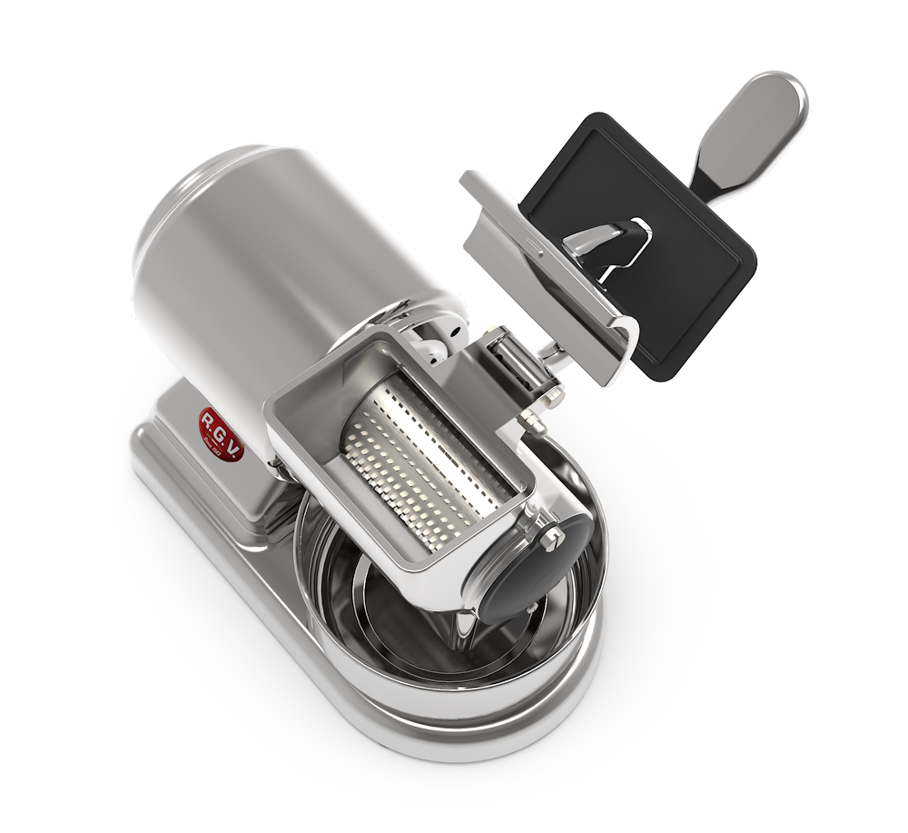 RGV ROBUSTASILVER - Robusta Silver Elektromühle 450W RGV ROBUSTASILVER - Robusta Silver Elektromühle 450W