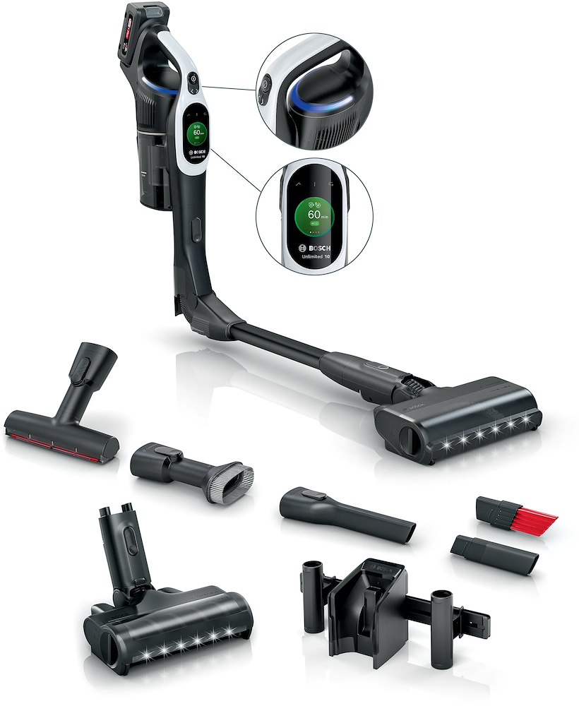 BOSCH BCS1041WAC - Aspirapolvere senza sacco Unlimited 10