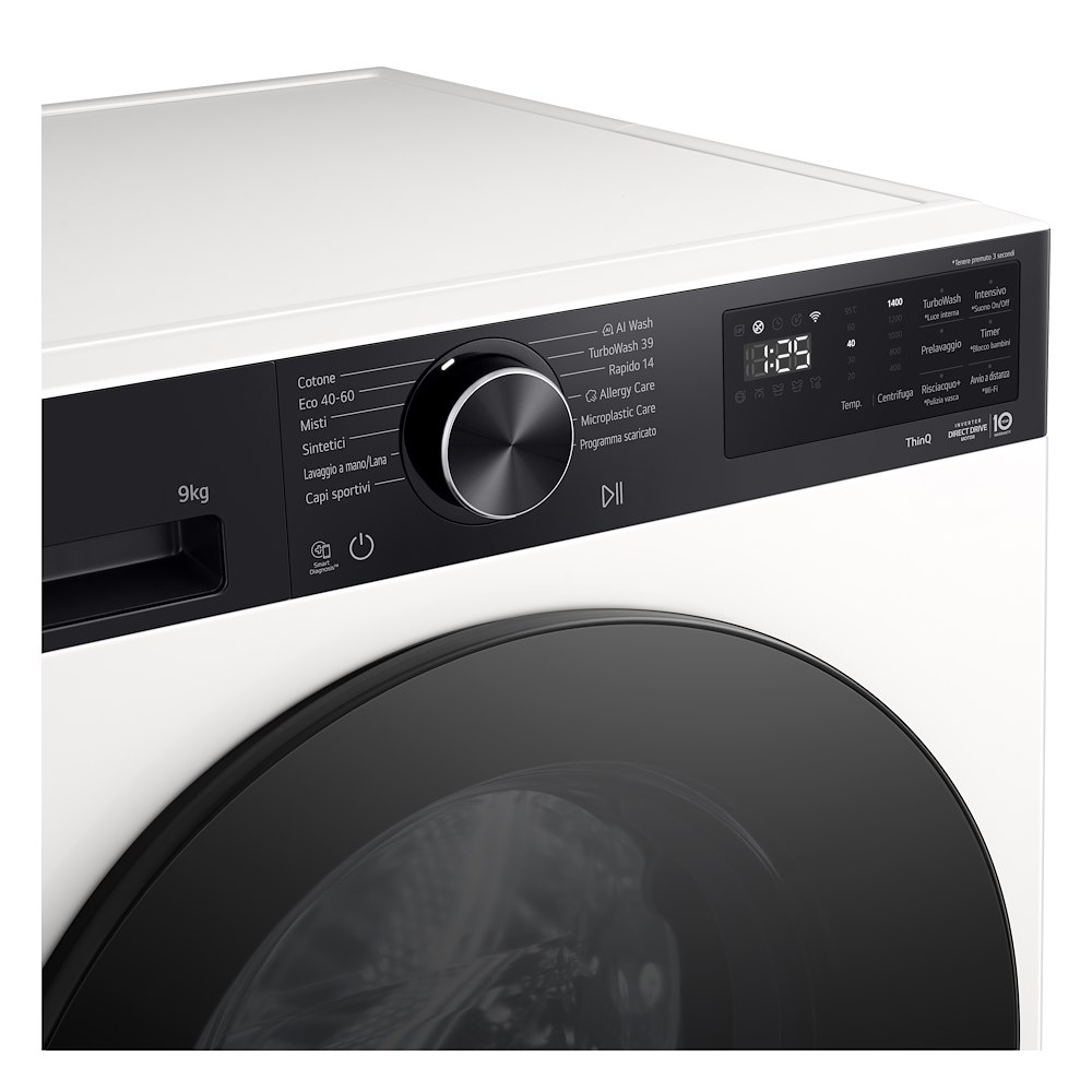 LG F4NX5009THB - Lavatrice intelligente 9 kg