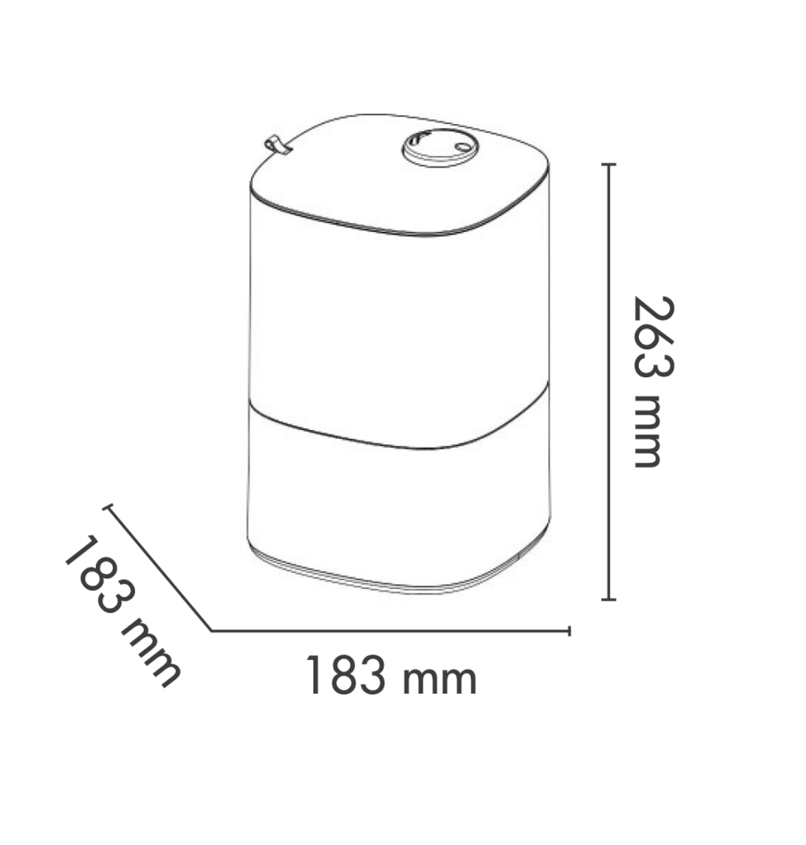 ARGO HYDROZEN - Umidificatore 40W con WiFi