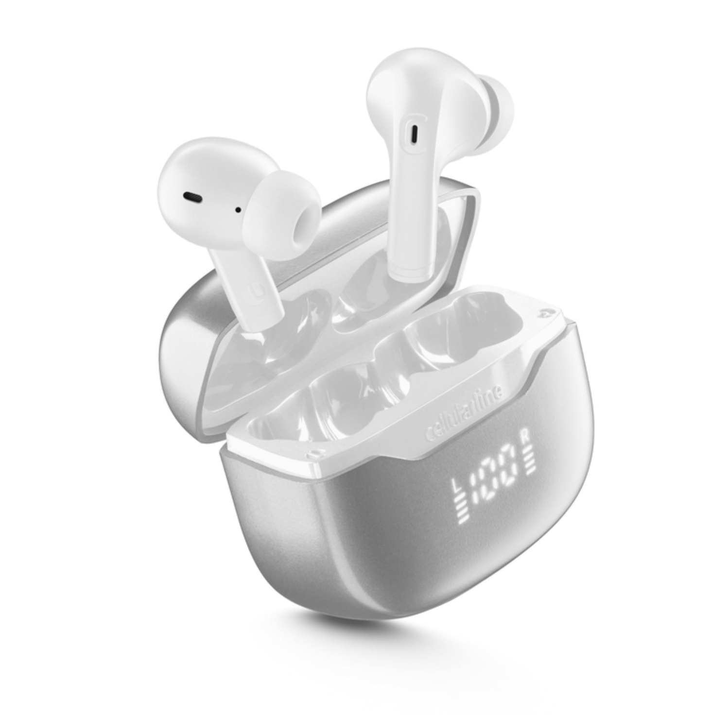 CELLULAR LINE BTKEYPROTWSW - Key Pro Bluetooth In-Ear Kopfhörer Weiß