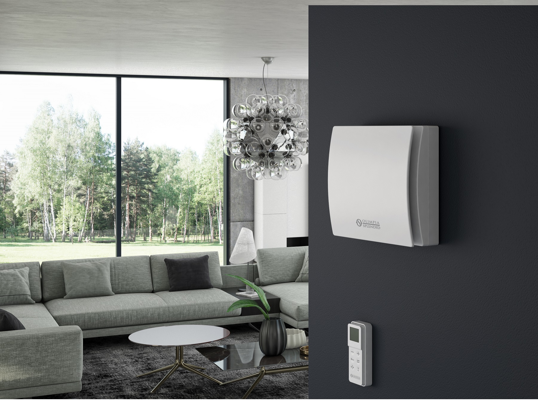 SPLENDID SITALISF150S1 - Olimpia Splendid Sitali SF150 S1 Dezentrale Lüftungsanlage