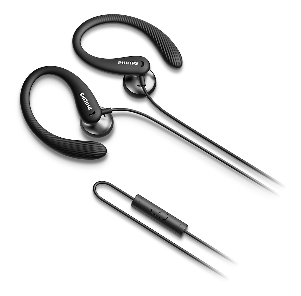 PHILIPS TAA1105BK00 - Philips TAA1105BK/00 Auricolari sportivi in-ear con microfono