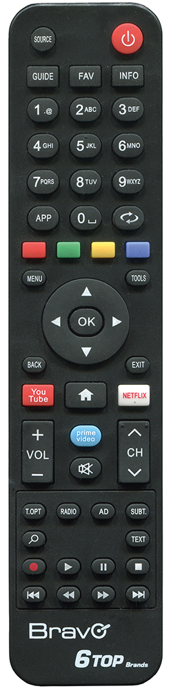 BRAVO 90302247 - Telecomando Universale per TV Compatibile