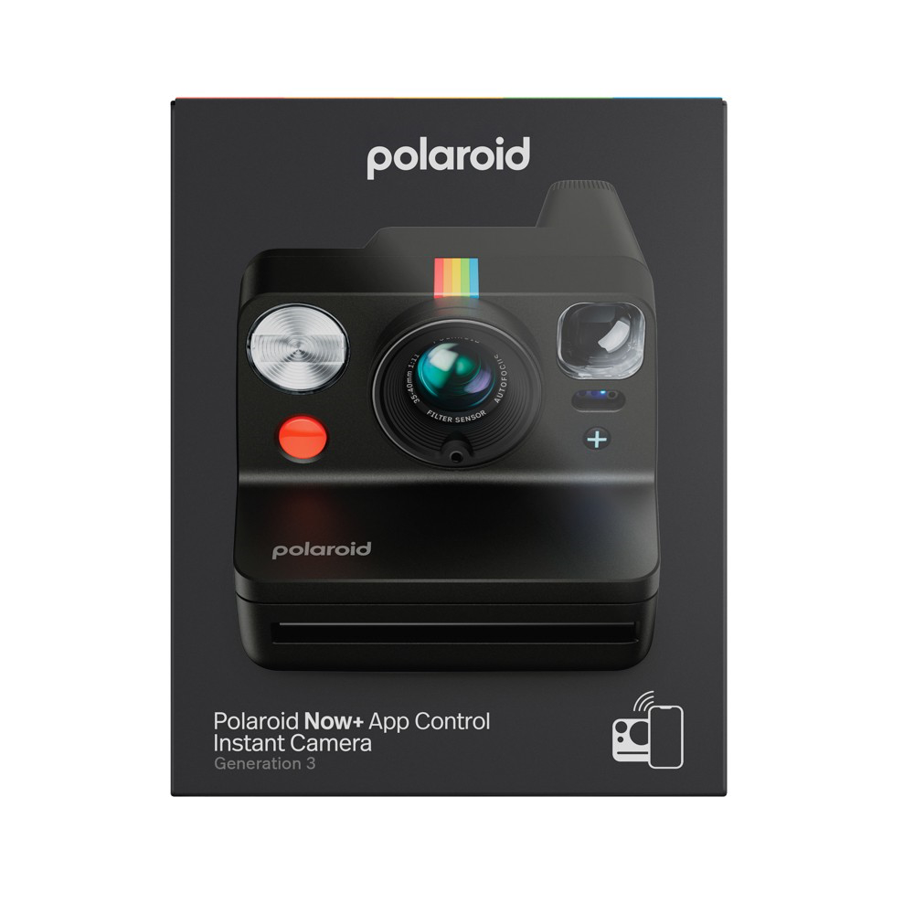 POLAROID 009160 - Sofortkamera Now+ Generation 3 Schwarz