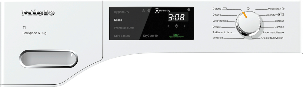 MIELE TWH780WP - Asciugatrice A+++ Carica Frontale 9 Kg
