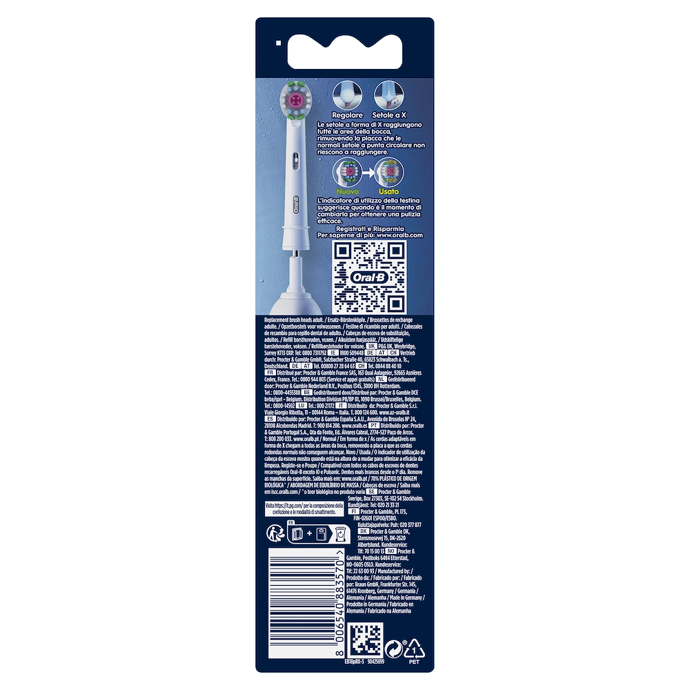 ORAL-B 80730864 - Oral-B 3D White Pro Ersatzbürsten