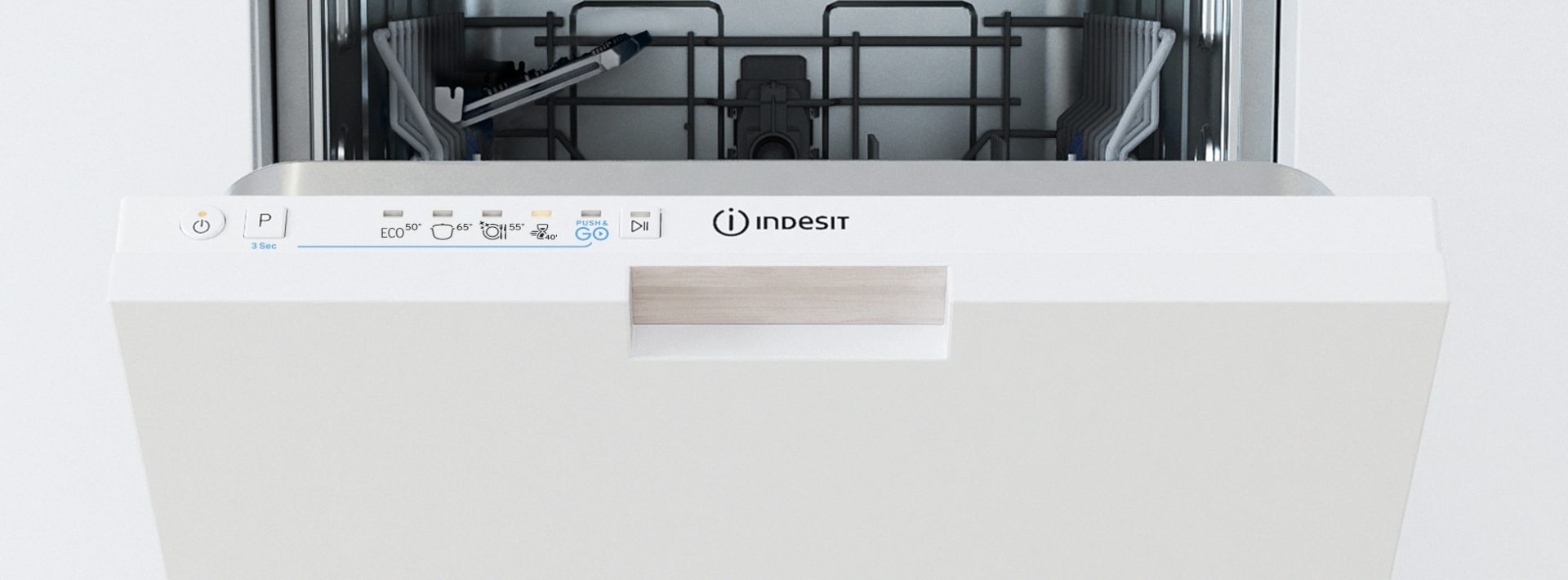 INDESIT IN2IKE107 - Geschirrspüler mit 1,75m Ablaufschlauch