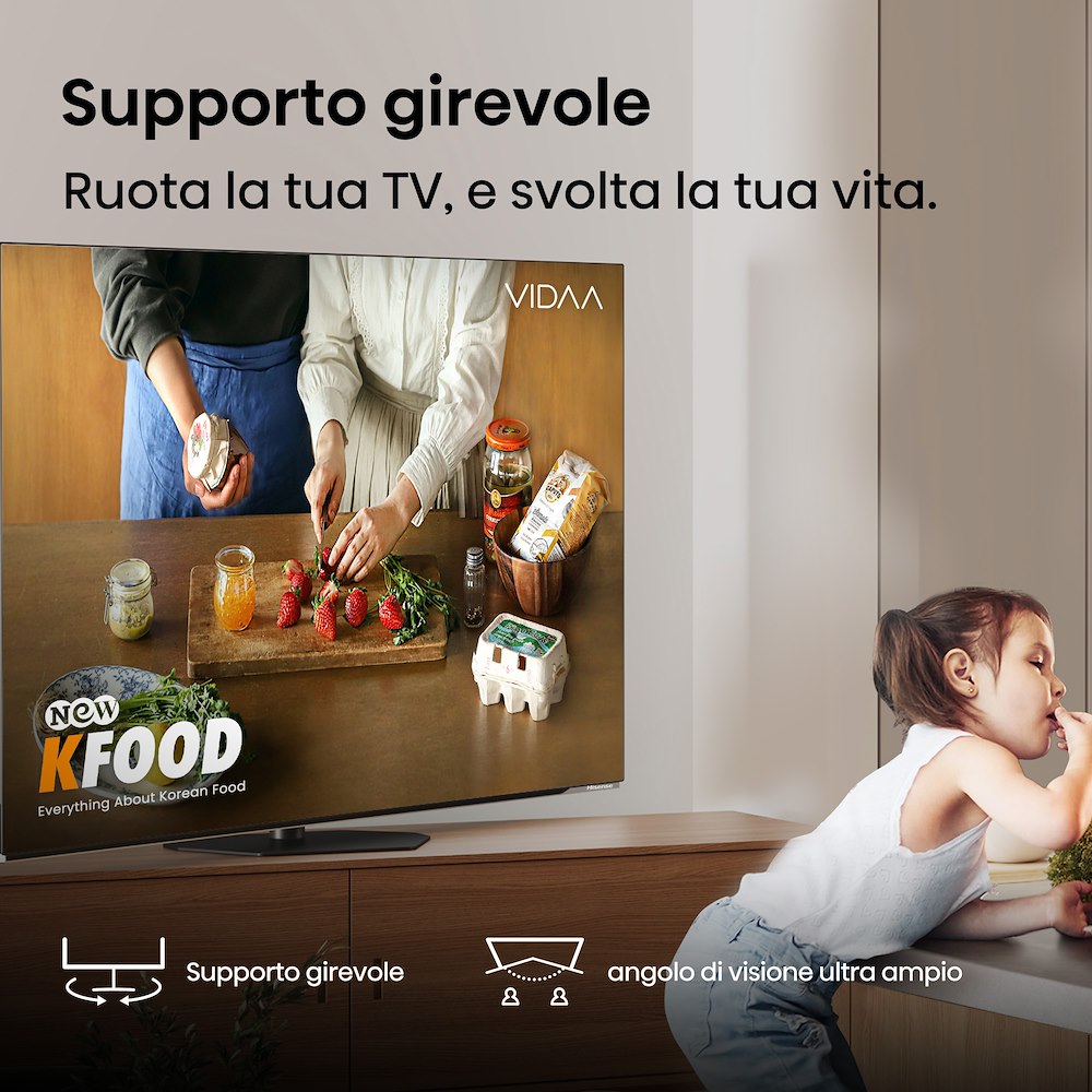 HISENSE 55A86Q - Smart TV OLED 55" 4K