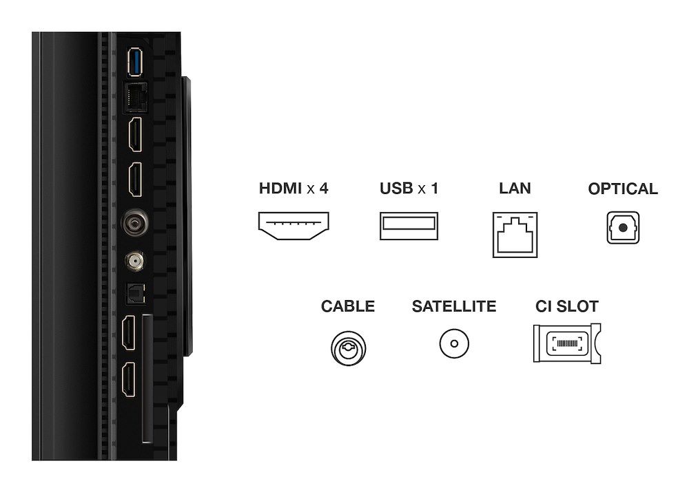 TCL 55P8K - Smart TV QLED 4K 55 pollici