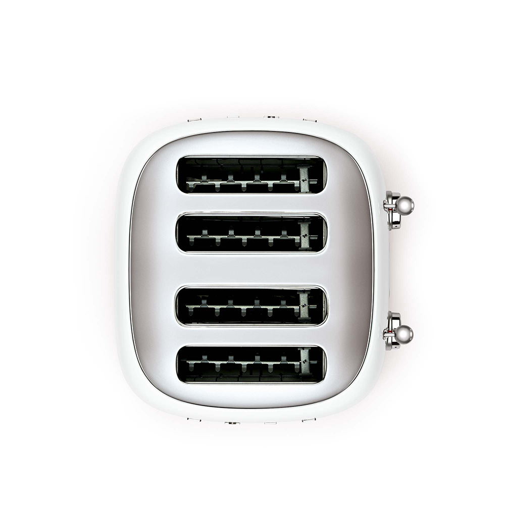 SMEG TSF03WHEU - Toaster 4 Scheiben Vintage