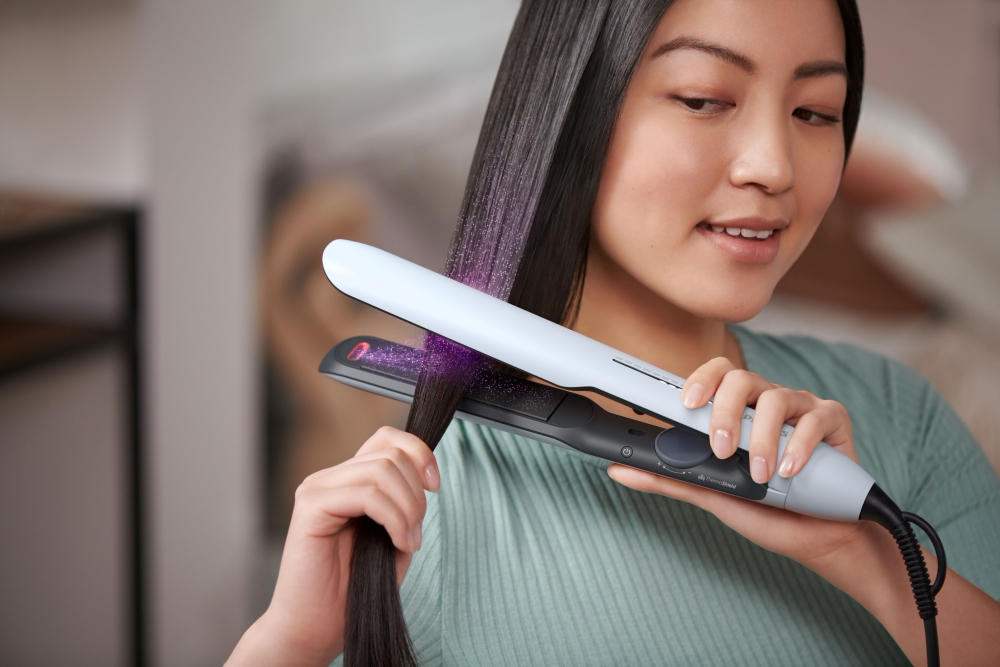 PHILIPS BHS520 - Piastra capelli Philips 12 temp.