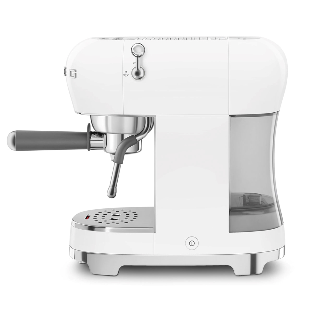 SMEG ECF02WHEU - Macchina da Caffè Espresso 50's Stil - Bianco