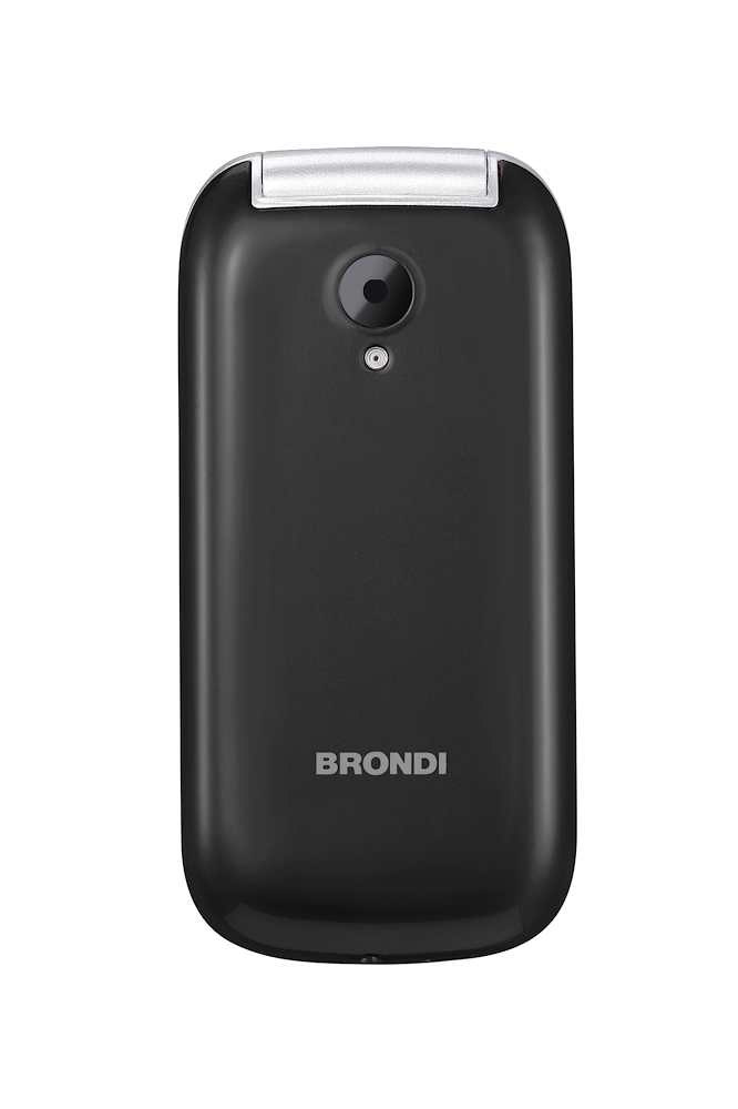 BRONDI STONEPIUNERO - Telefono Dualsim 2.4" Nero con Bluetooth