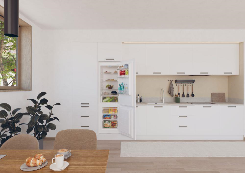 DE LONGHI F6CSF250E - De'Longhi Einbau-Kühl-Gefrierkombination 250L