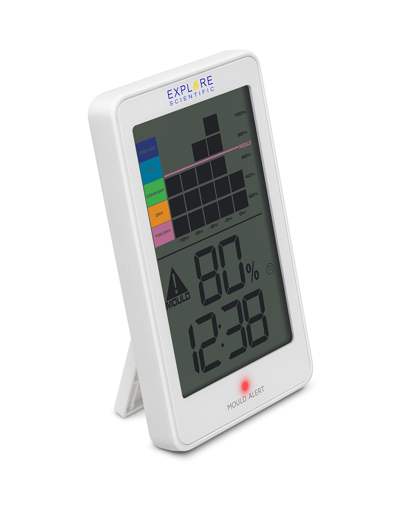 EXPLORE SCIENTIFIC WSH1008 - Thermo-Hygrometer mit Schimmelalarm