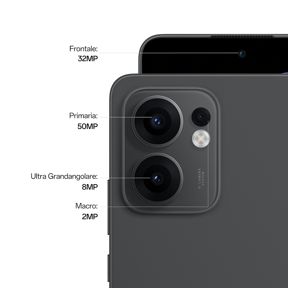 OPPO RENO13F5GGRAPHITEGREY - Reno 13F 5G Graphitgrau