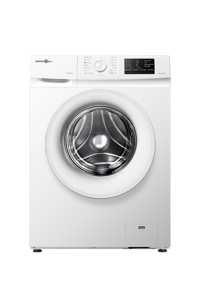 SMARTWAY HLBW712S - Slim Waschmaschine 7kg 15 Programme