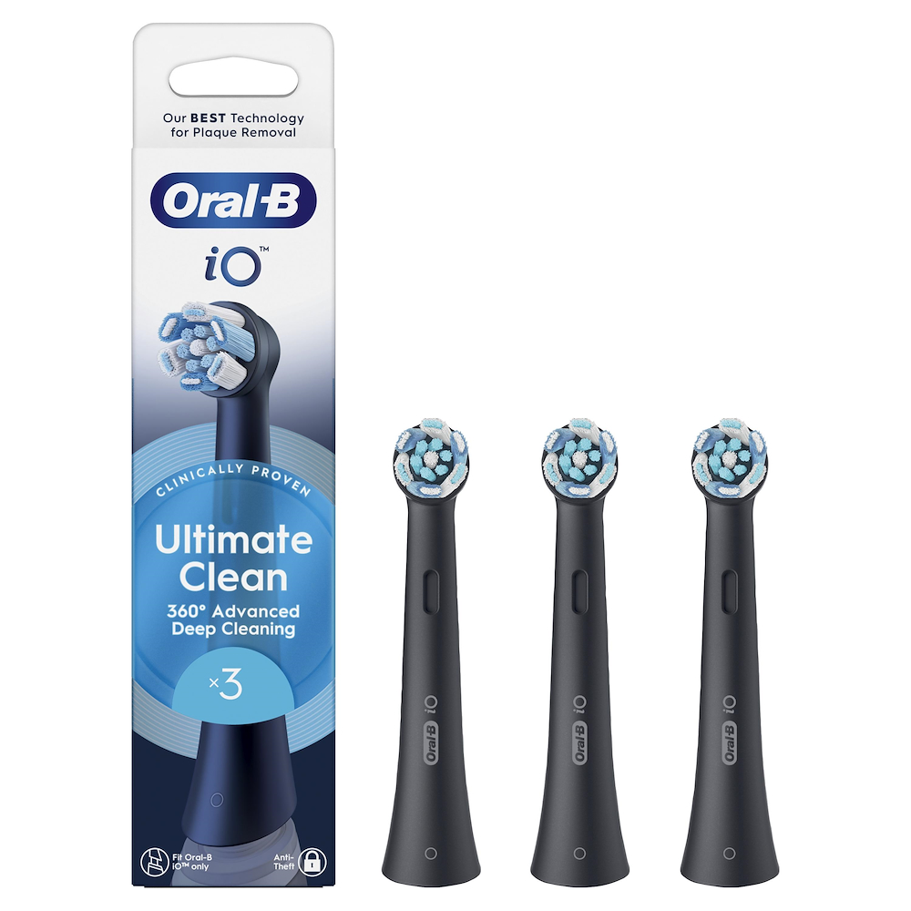 ORAL-B 80782581 - Oral-B iO Schwarze Ersatzbürsten