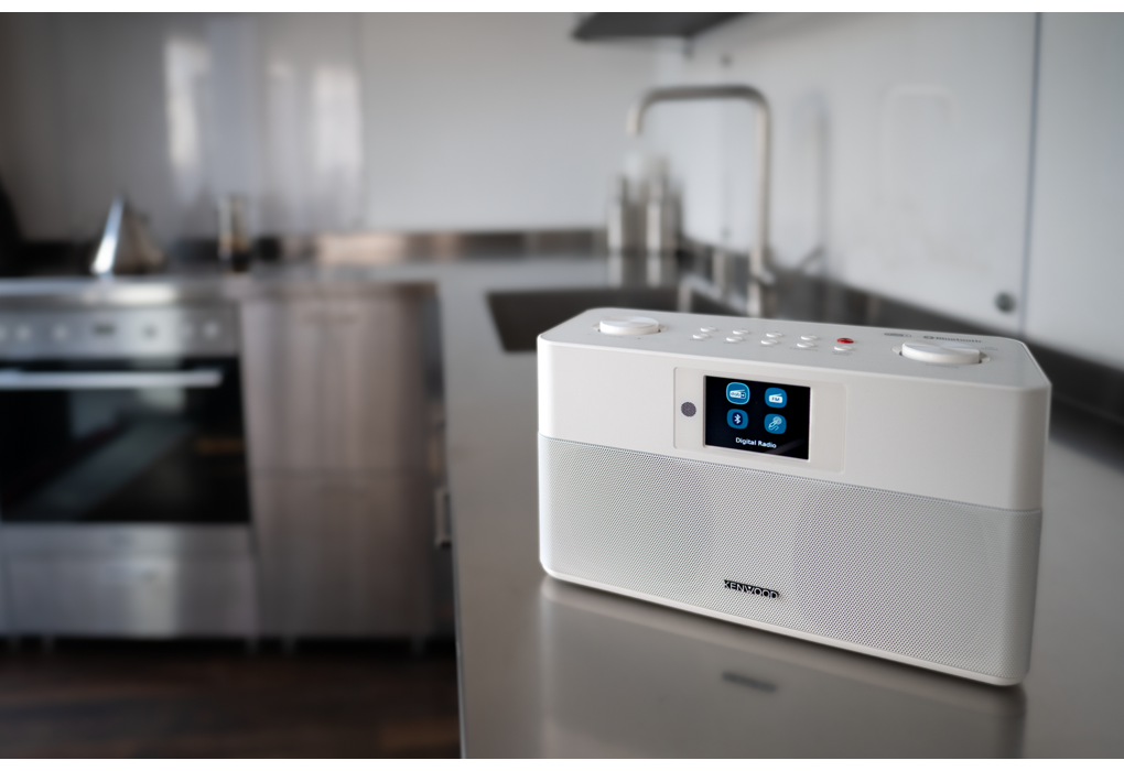 KENWOOD CRST85DABW - Radio compatto stereo DAB+ bianco
