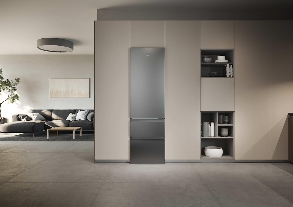 HAIER HTR3620DNMG - Frigorifero Combi 414L NoFrost