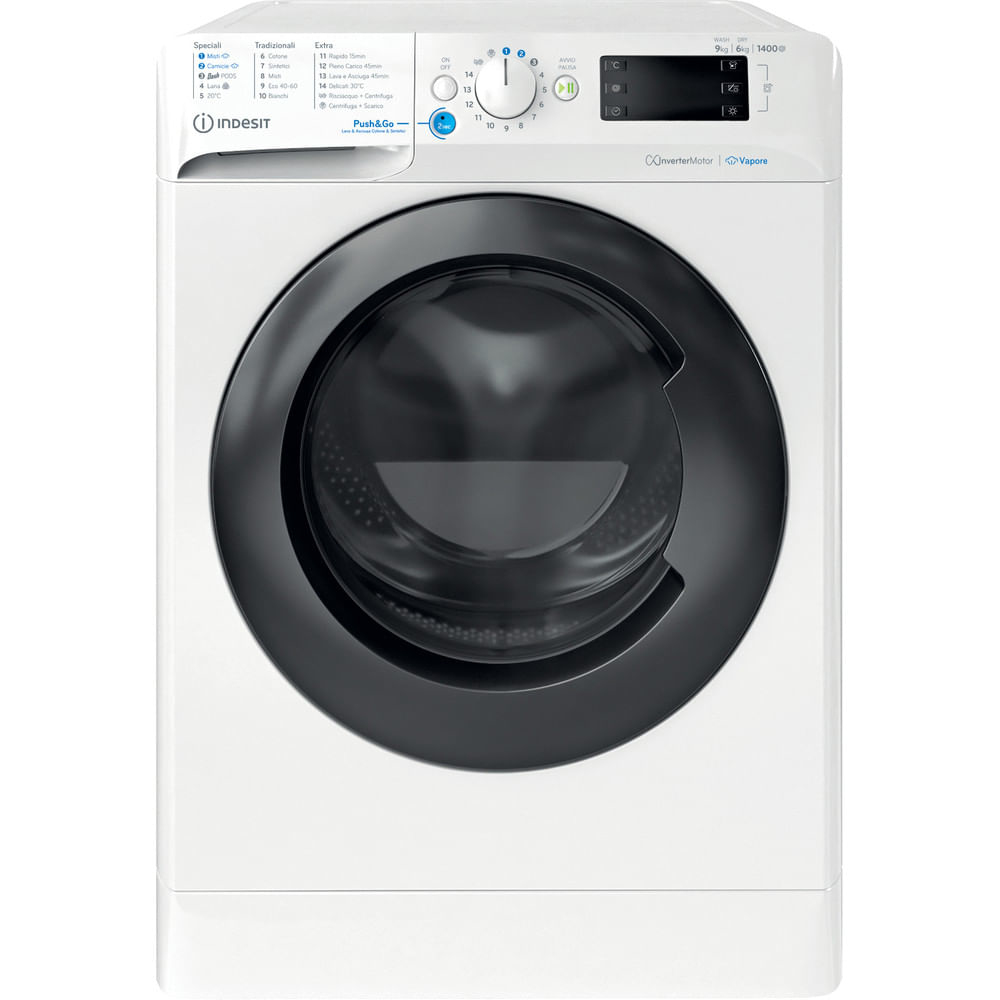 INDESIT BDE96436WKVIT - Waschtrockner Frontlader 9kg 6kg
